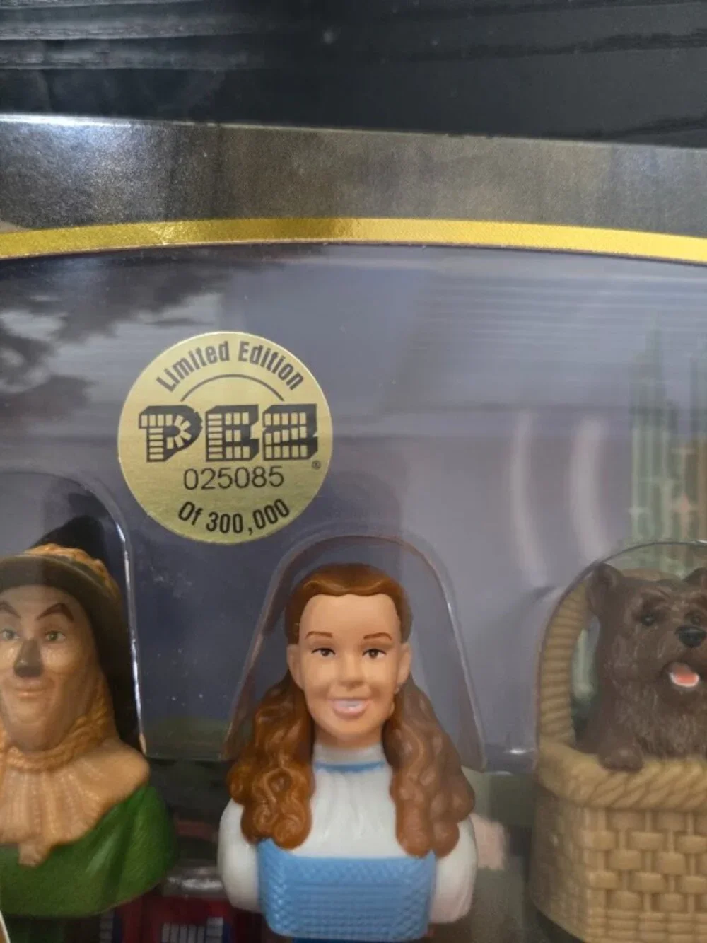 Wizard Of Oz 70th Anniversary Limited Edition PEZ Dispenser Set New low numbered